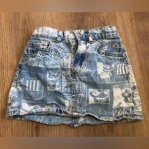 H&M x Mickey Mouse Denim Skirt